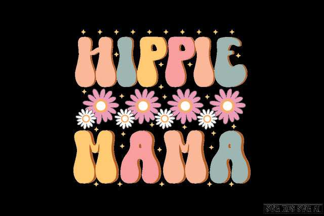 Hippie Mama Sublimation bundle Sublimation designmaster24 
