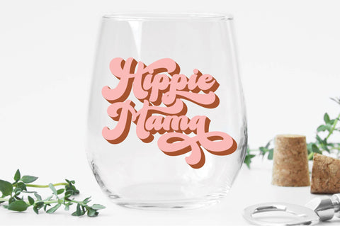 Hippie Mama Svg Design SVG Creativeart88 
