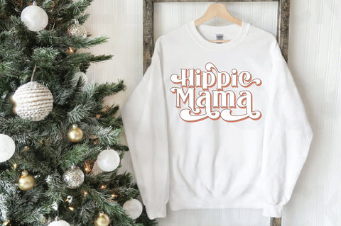 Hippie Mama Svg Design SVG Creativeart88 