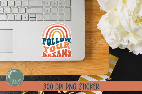 Hippie Soul Sticker Bundle-Retro Stickers PNG-Sticker PNG Sublimation Linden Valley Designs 