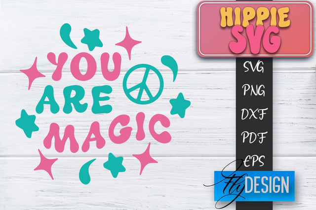 Hippie SVG Design | Retro SVG | SVG Design SVG Fly Design 