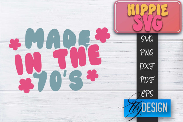 Hippie SVG Design | Retro SVG | SVG Design SVG Fly Design 