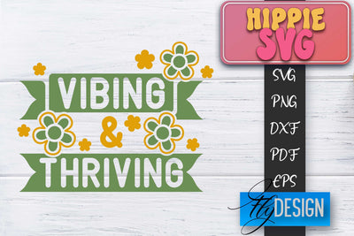 Hippie SVG Design | Retro SVG | SVG Design SVG Fly Design 
