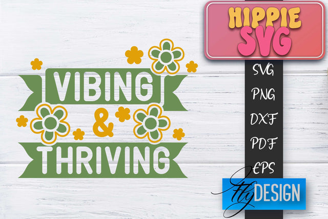Hippie SVG Design | Retro SVG | SVG Design SVG Fly Design 