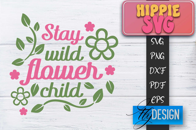 Hippie SVG Design | Retro SVG | SVG Design SVG Fly Design 