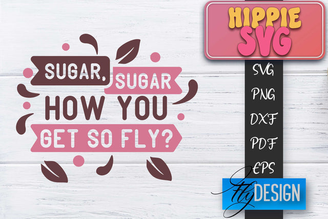 Hippie SVG Design | Retro SVG | SVG Design SVG Fly Design 