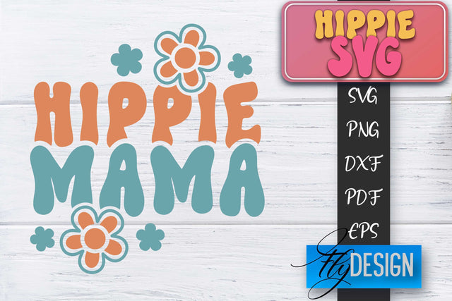 Hippie SVG Design | Retro SVG | SVG Design SVG Fly Design 