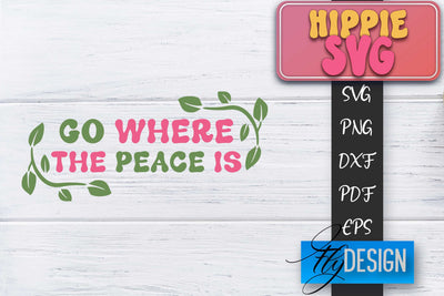 Hippie SVG Design | Retro SVG | SVG Design SVG Fly Design 