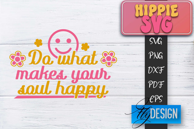 Hippie SVG Design | Retro SVG | SVG Design SVG Fly Design 
