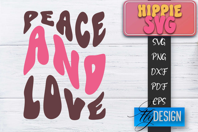 Hippie SVG Design | Retro SVG | SVG Design SVG Fly Design 