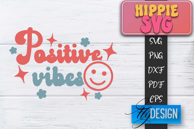 Hippie SVG Design | Retro SVG | SVG Design SVG Fly Design 