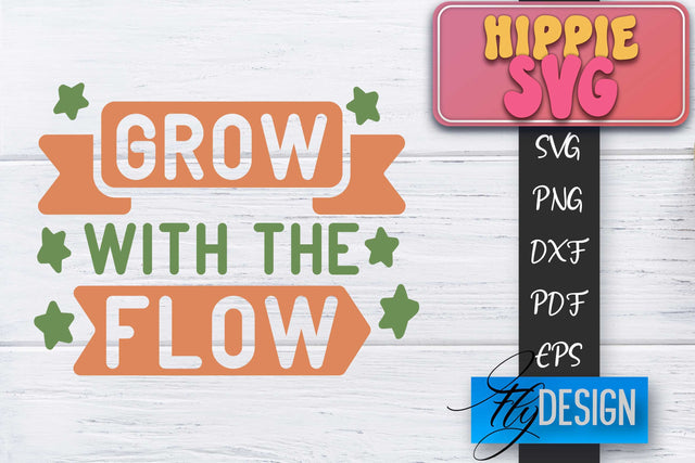 Hippie SVG Design | Retro SVG | SVG Design SVG Fly Design 