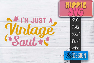 Hippie SVG Design | Retro SVG | SVG Design SVG Fly Design 