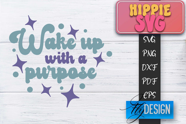 Hippie SVG Design | Retro SVG | SVG Design SVG Fly Design 