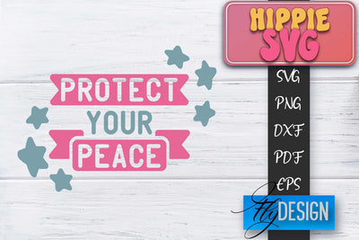 Hippie SVG Design | Retro SVG | SVG Design SVG Fly Design 