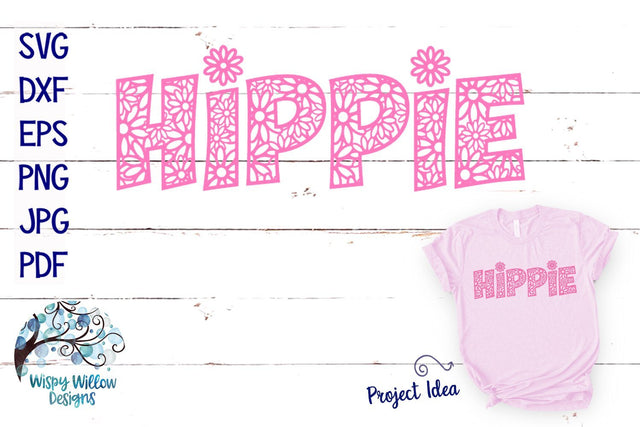 Hippie SVG SVG Wispy Willow Designs 