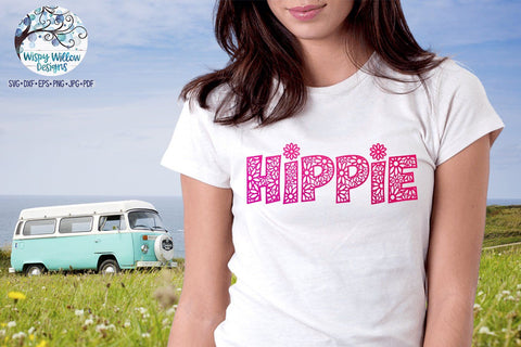 Hippie SVG SVG Wispy Willow Designs 