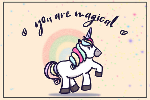 Hippie Unicorn Font Dm Letter Studio 