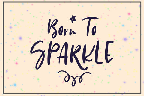 Hippie Unicorn Font Dm Letter Studio 