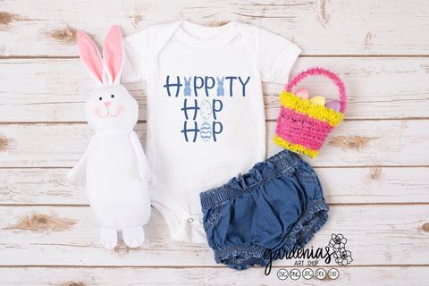 Hippity Hop Hop SVG Cut File SVG Gardenias Art Shop 