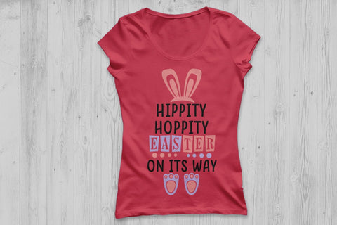Hippity Hoppity Easter On Its Way| Easter SVG Cutting Files SVG CosmosFineArt 