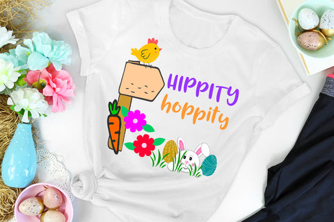 Hippity Hoppity Easter Sublimation I Easter Sublimation Sublimation Happy Printables Club 