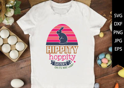 hippity hoppity easter's on its way SVG md faruk hossain 