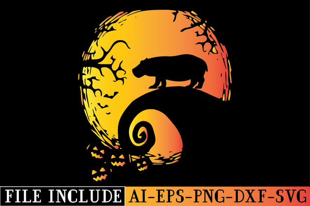 Hippo Cut File SVG Creativeart88 