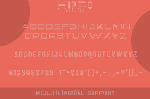 Hippo Sans Serif | 3 styles Font VPcreativeshop 