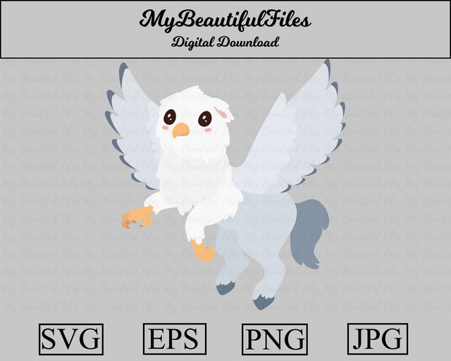 Hippogriff - Animal SVG MyBeautifulFiles 