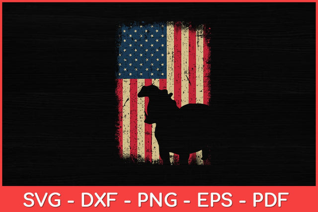Hippopotamus American Flag 4th of July Svg Design SVG artprintfile 
