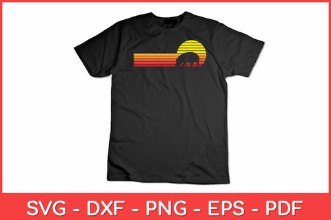 Hippopotamus Vintage Retro Svg Design SVG artprintfile 