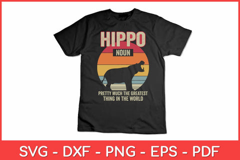 Hippopotamus Zoologists Animal Hippo Lovers Svg Design SVG artprintfile 