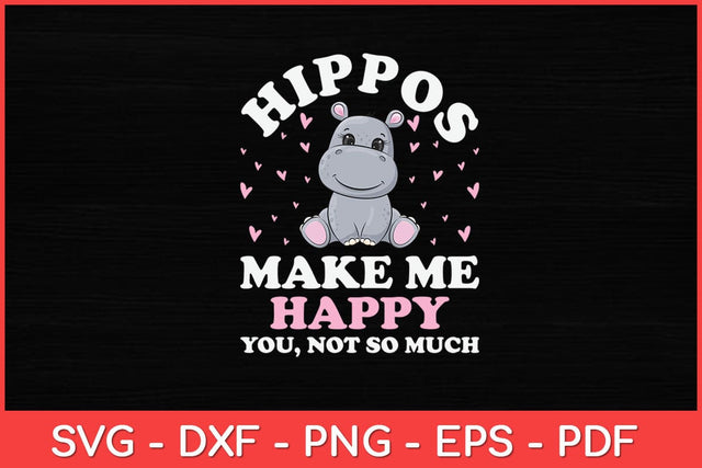 Hippopotenuse Hippopotamus Funny Math Geometry Svg Design SVG artprintfile 