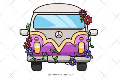 Hippy Svg, Hippy Shirt, Hippie Shirt, 70s T Shirt, Hippie Gifts, Vacay Shirt, Design for Girl, Boho Design SVG SVG Digital Designer 