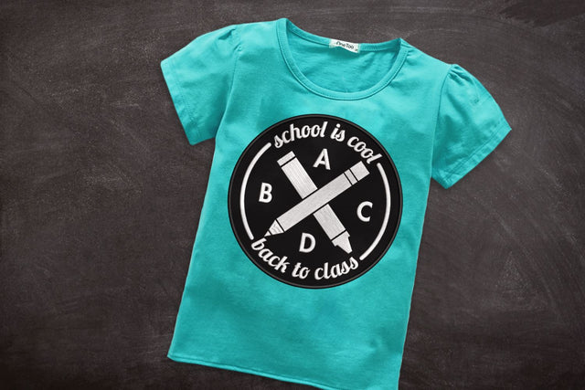 Hipster Logo Back to School Applique Embroidery Embroidery/Applique Designed by Geeks 