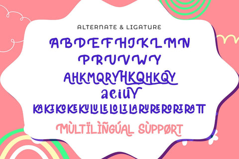 HIROKUDA - Playful Display Font Font StringLabs 