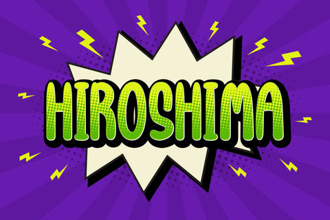 HIROSHIMA - Playful Display Font Font StringLabs 