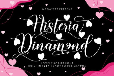 Histeria Dinamond Font Megatype 