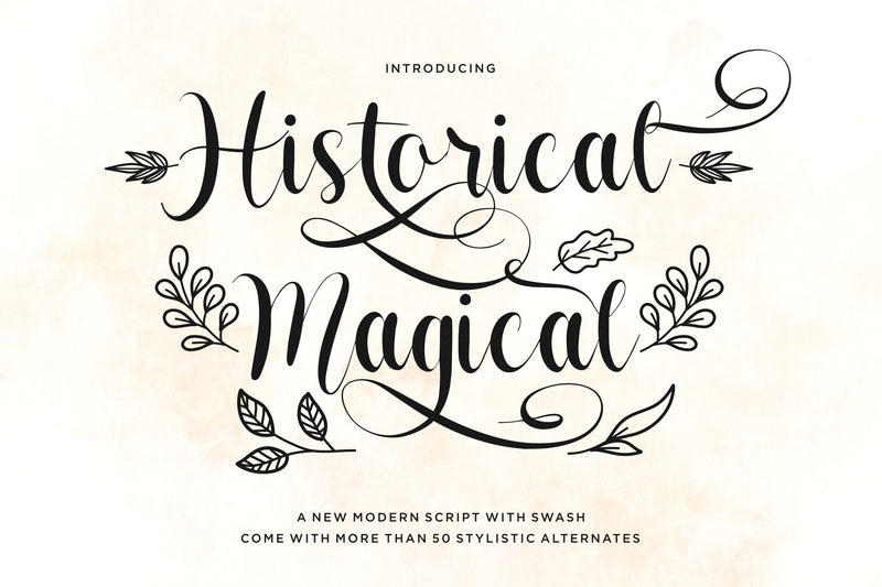 Historical Magical Font Qwrtype Foundry 