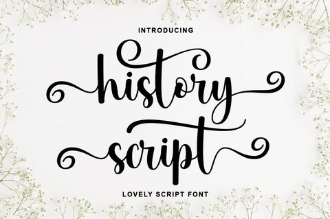 History Script Font Rotterlab studio 