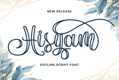 Hisyam Font Fallen Graphic Studio 