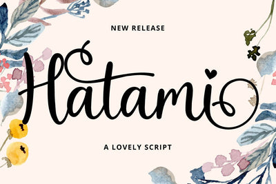 Hitami Font Fallen Graphic Studio 