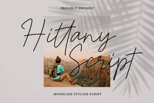 Hittany - Lovely Script Font ahweproject 
