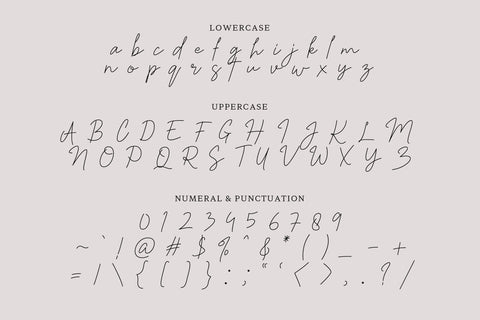 Hittany - Lovely Script Font ahweproject 