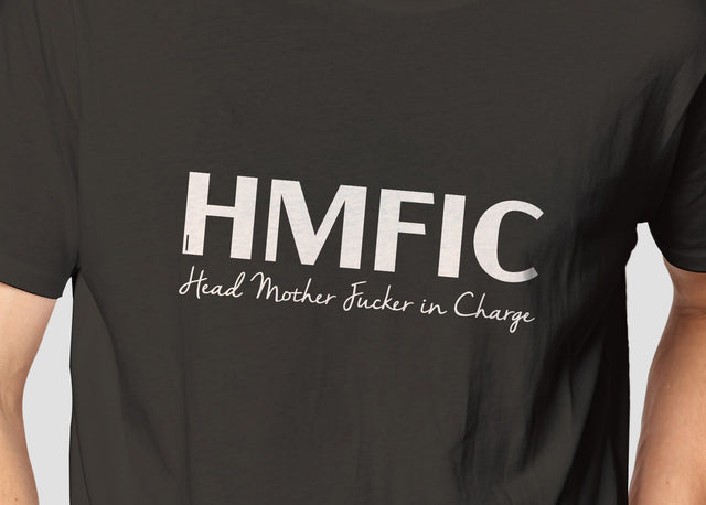 HMFIC Head Mother Fucker in Charge Adult SVG Design | So Fontsy SVG Crafting After Dark 