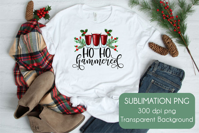 Ho Ho Hammered | Christmas Sublimation PNG Sublimation DIYxe Designs 