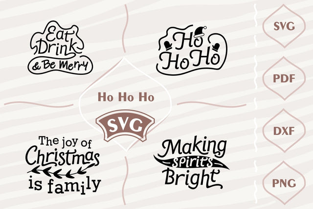 Ho Ho Ho - Christmas SVG bundle SVG Digital Mojito 