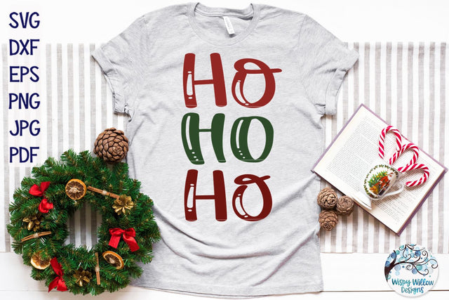 Ho Ho Ho | Christmas SVG SVG Wispy Willow Designs 