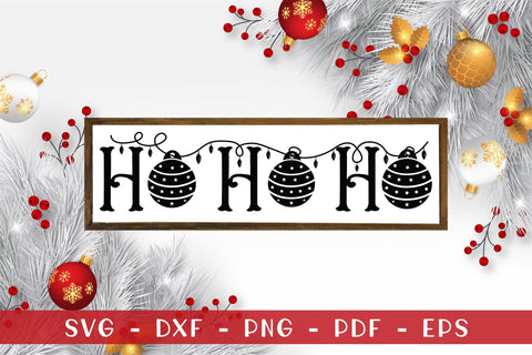 HO Ho Ho | Farmhouse Christmas Sign SVG SVG CraftLabSVG 